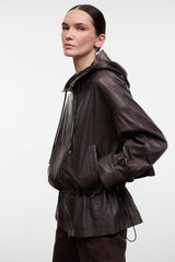 GONDOLA LEATHER JACKET | EARTH