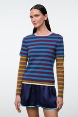 DILLON TEE | POTTER STRIPE MULTI