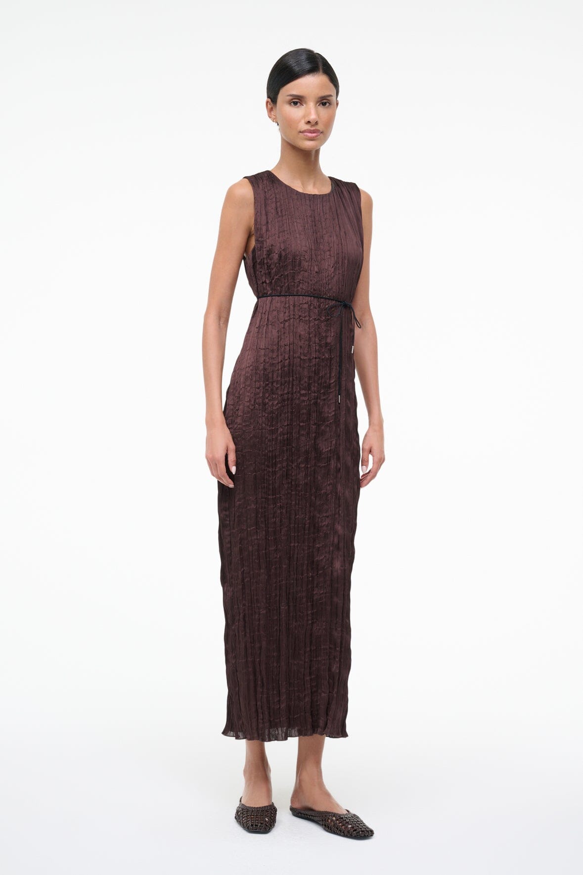 MIZU DRESS | EARTH PLISSE