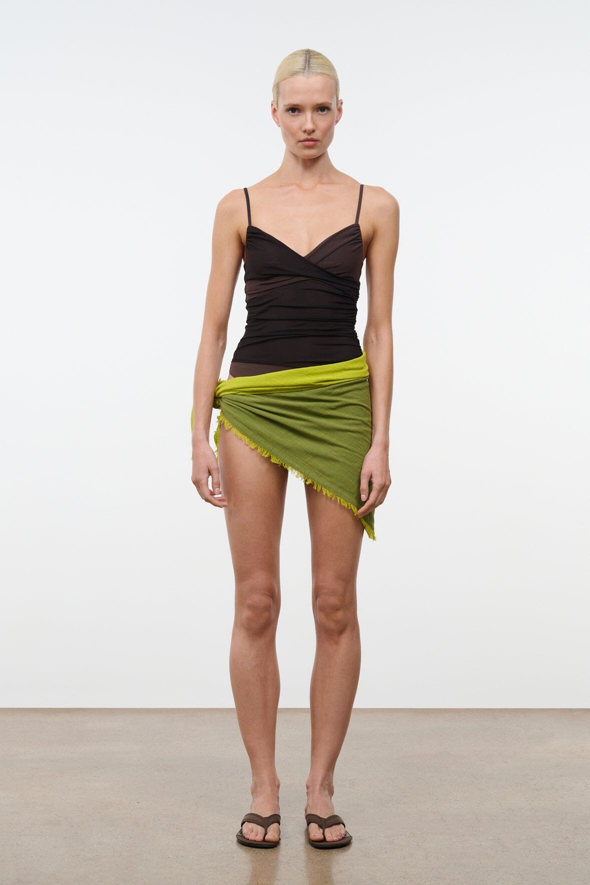 SONYA SCARF | PESTO