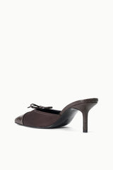 FAYE MULE | ESPRESSO SNAKE