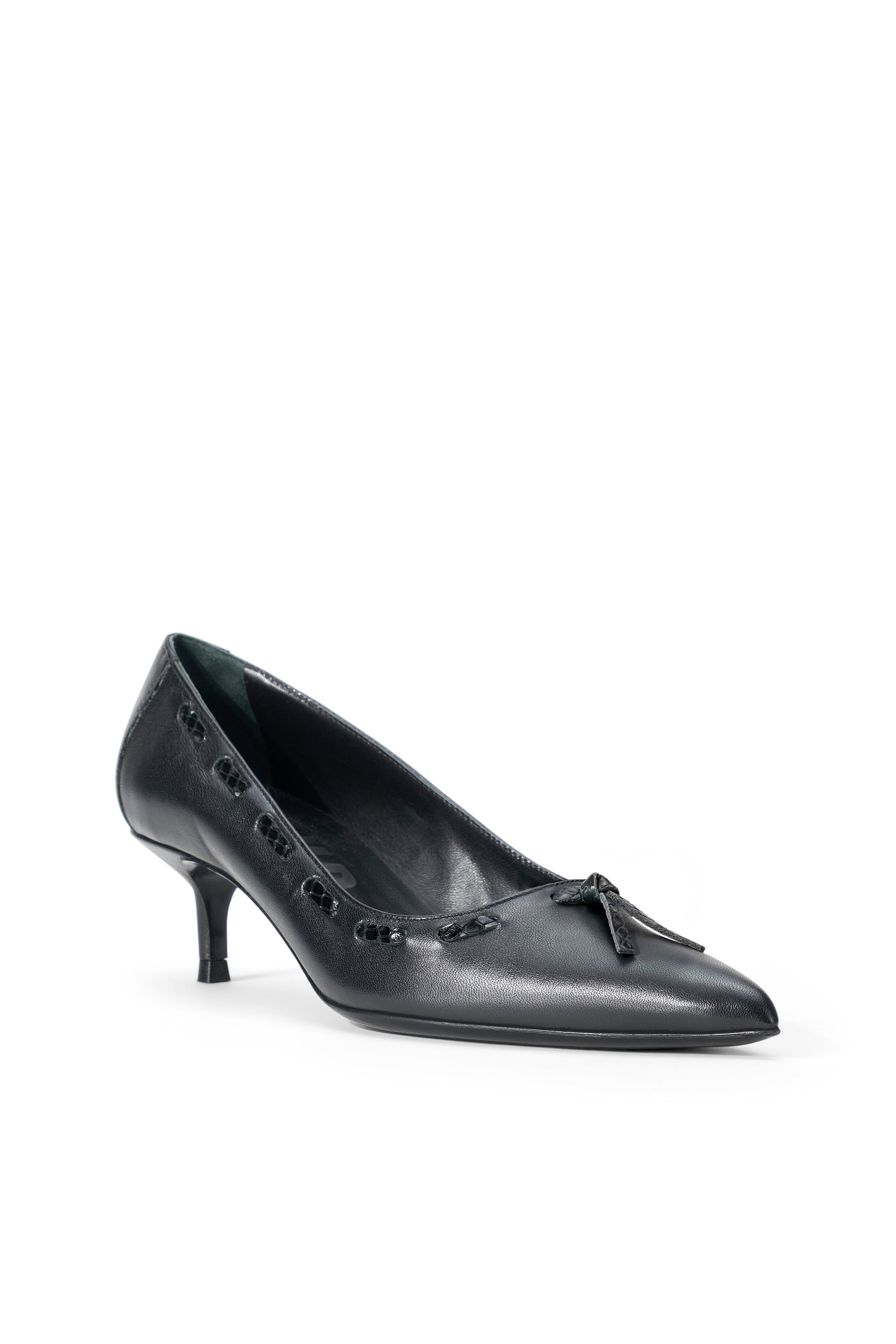 SEBASTIAN KITTEN HEEL PUMP | BLACK