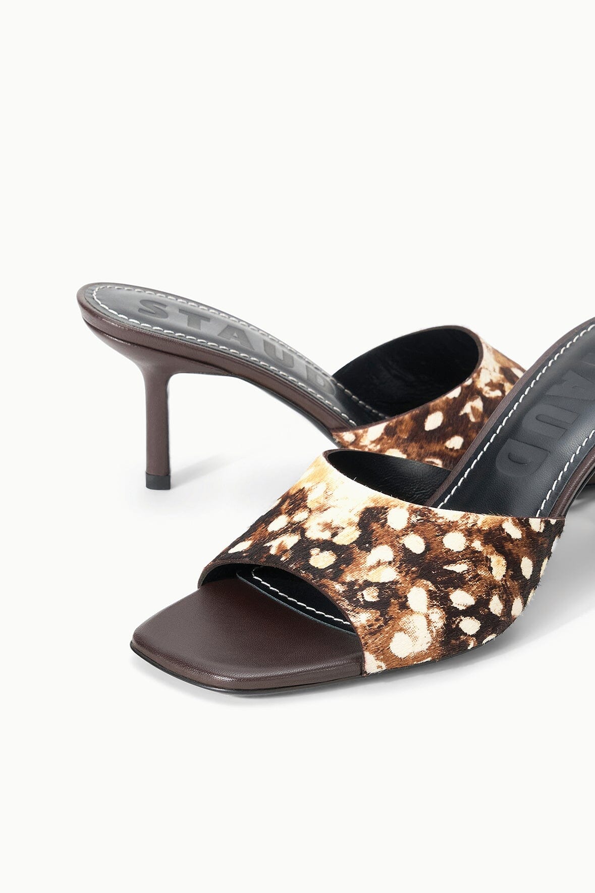 BEA MULE | FAWN HAIRCALF