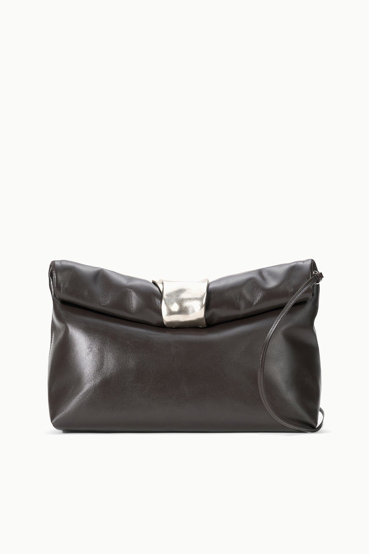 CUFF CLUTCH | ESPRESSO LEATHER