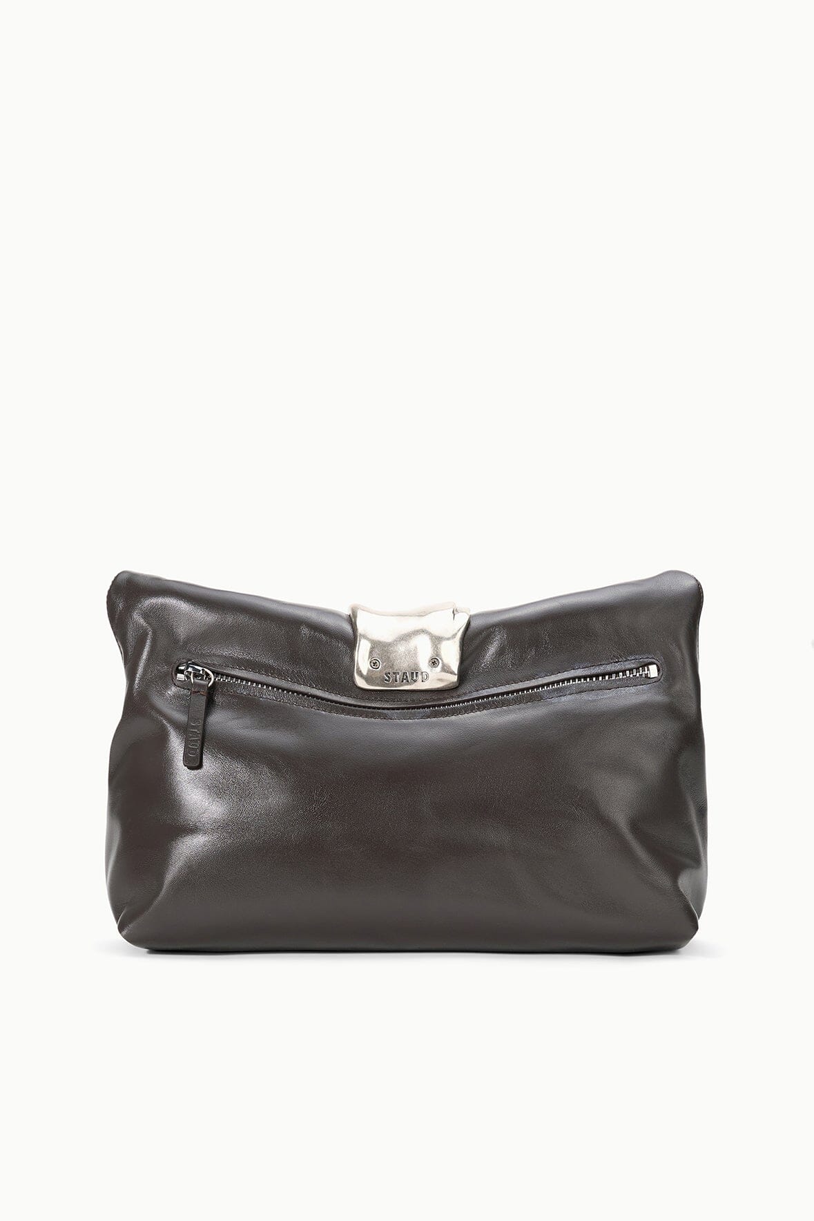 CUFF CLUTCH | ESPRESSO LEATHER