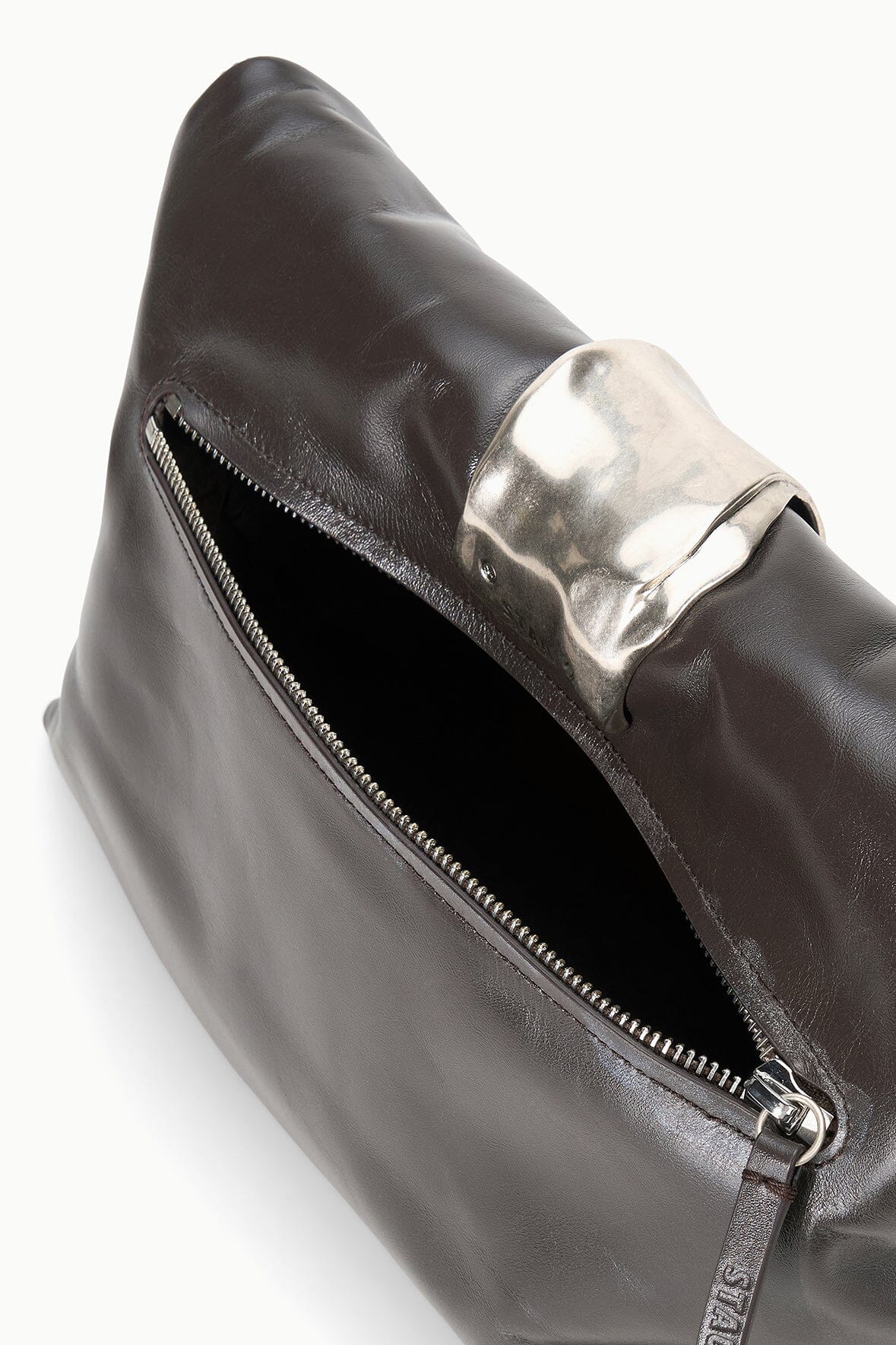 CUFF CLUTCH | ESPRESSO LEATHER