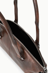 HESTER MINI SHOULDER BAG | ESPRESSO DISTRESSED