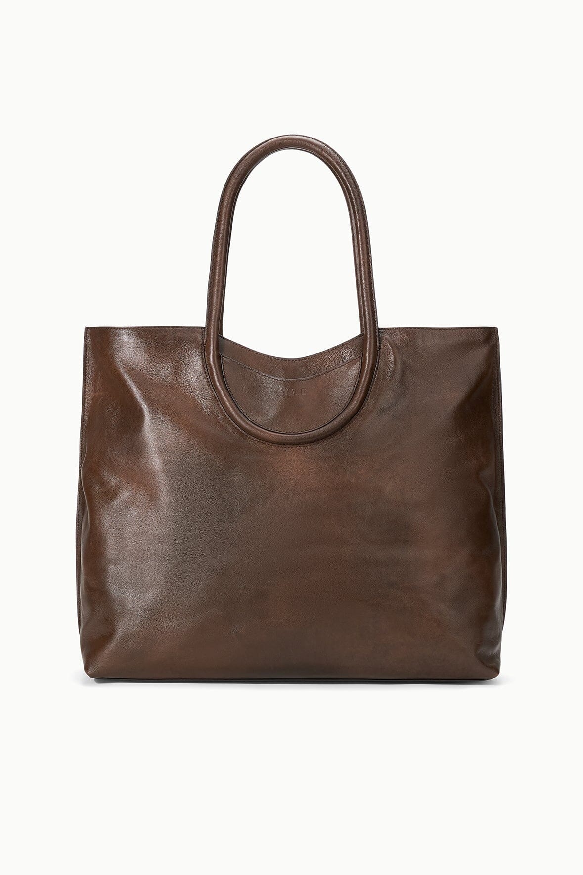 MAUDE NORTH SOUTH TOTE | ESPRESSO DISTRESSED