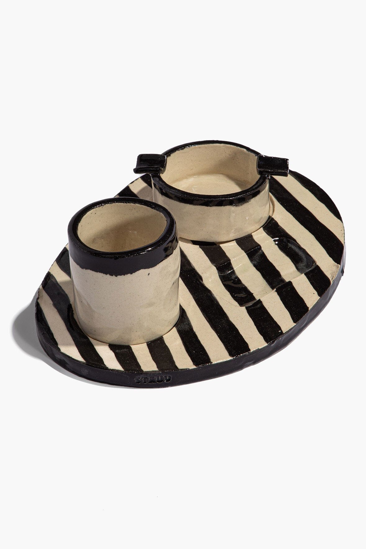 ACL TRAY HOLDER | STRIPED GLAZE