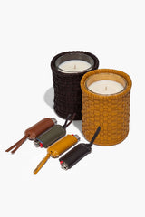 PYRE LEATHER LIGHTER COVER | GOLDENROD