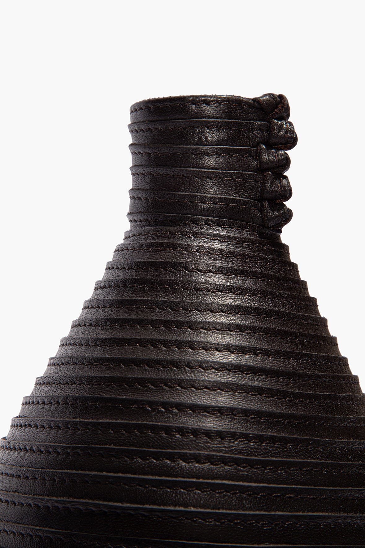 STRATUM WRAPPED VASE | ESPRESSO