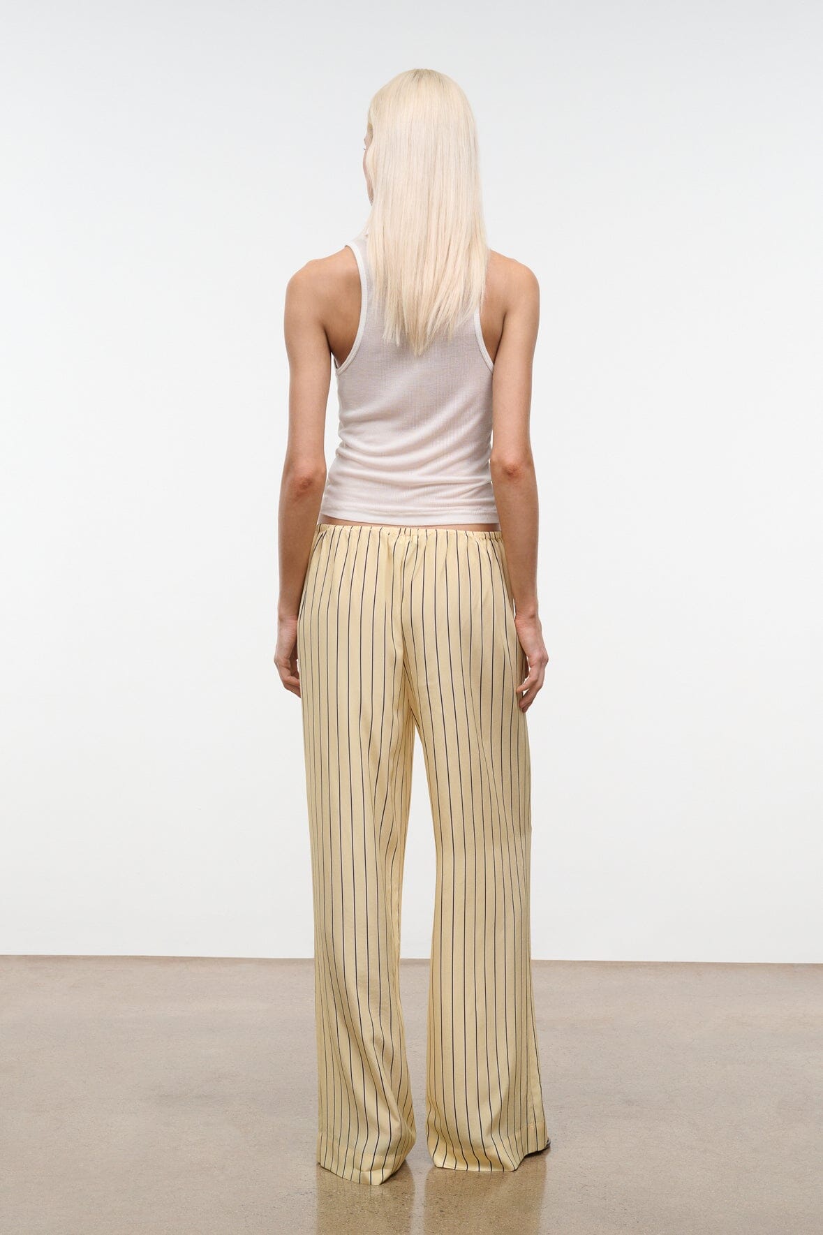 STROLL SILK PANT | MONDAY STRIPE