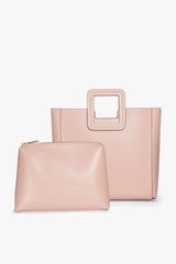 SHIRLEY LEATHER BAG | BLUSH