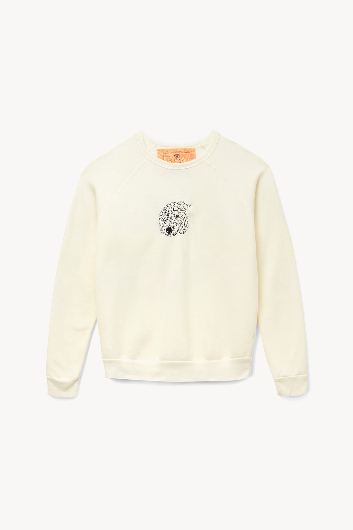 CUSTOM STAUD x C.BONZ SWEATSHIRT | CREAM