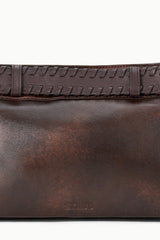 BROOKLYN SHOULDER BAG | ESPRESSO DISTRESSED