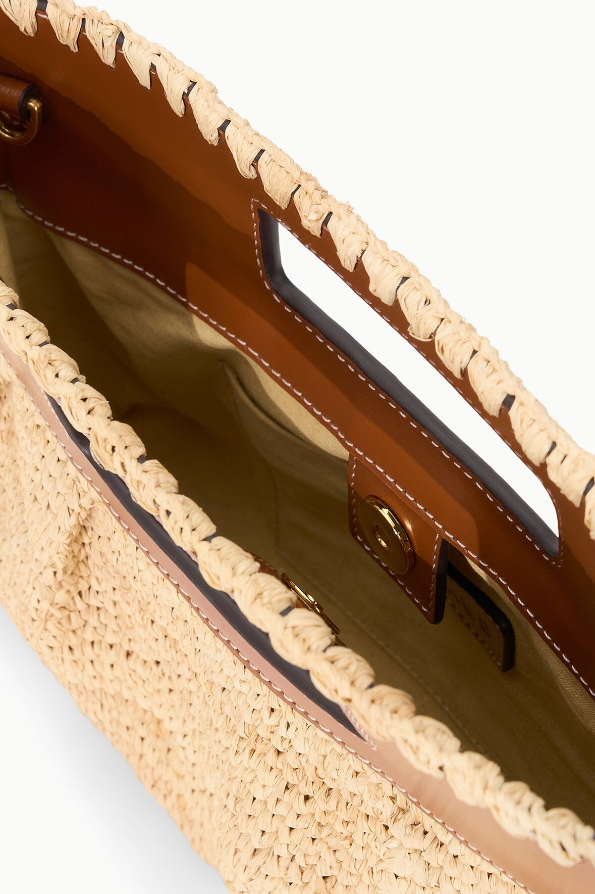 LENA CLUTCH | NATURAL TAN