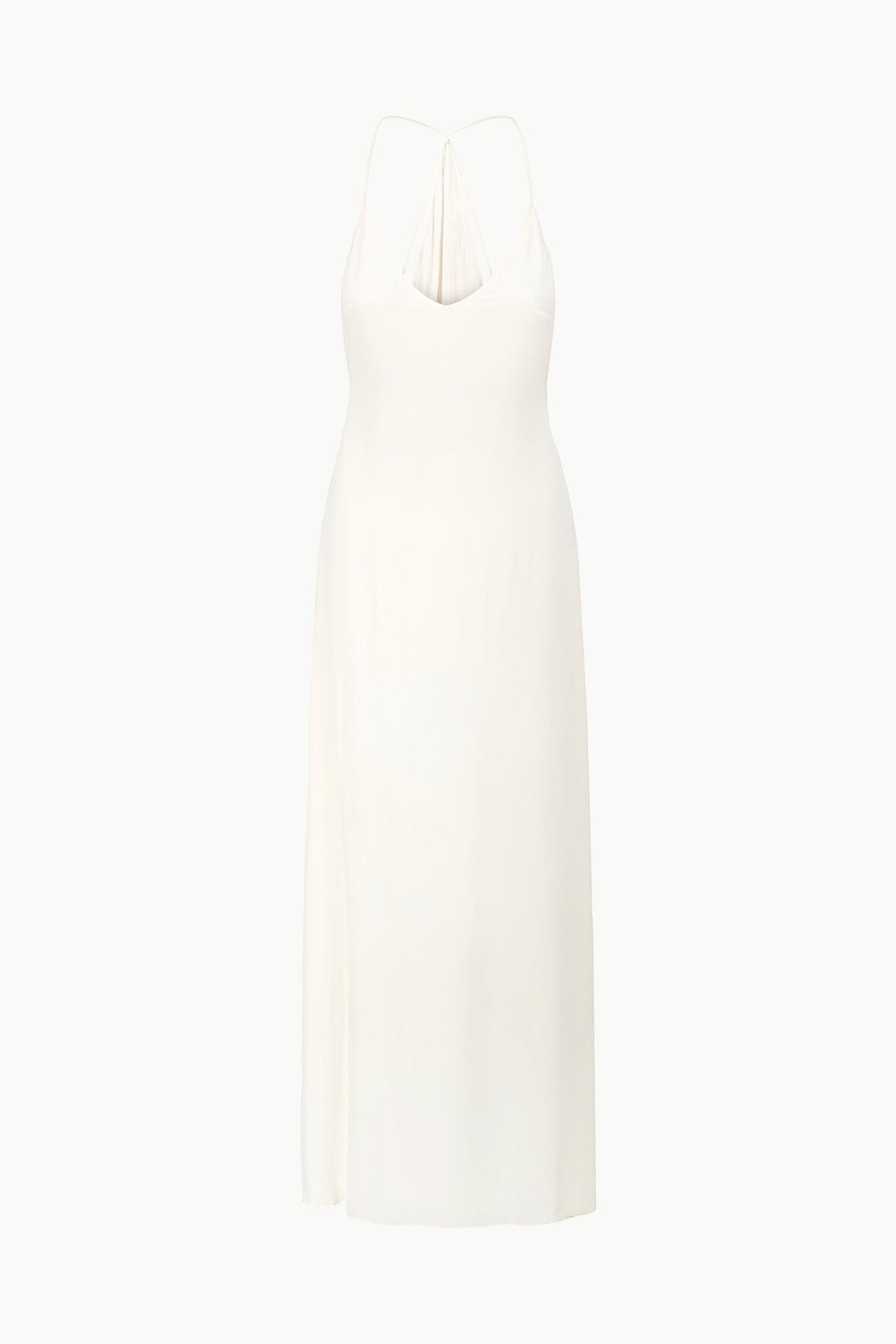 MACHU SILK DRESS | IVORY