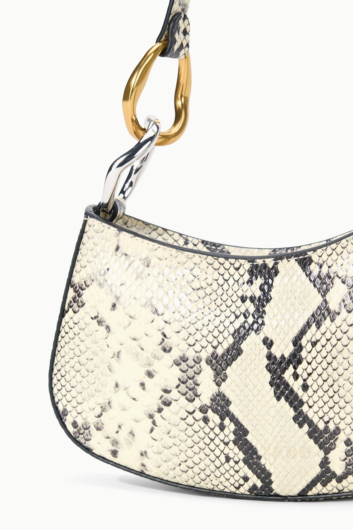 OLLIE BAG | WHITE SNAKE