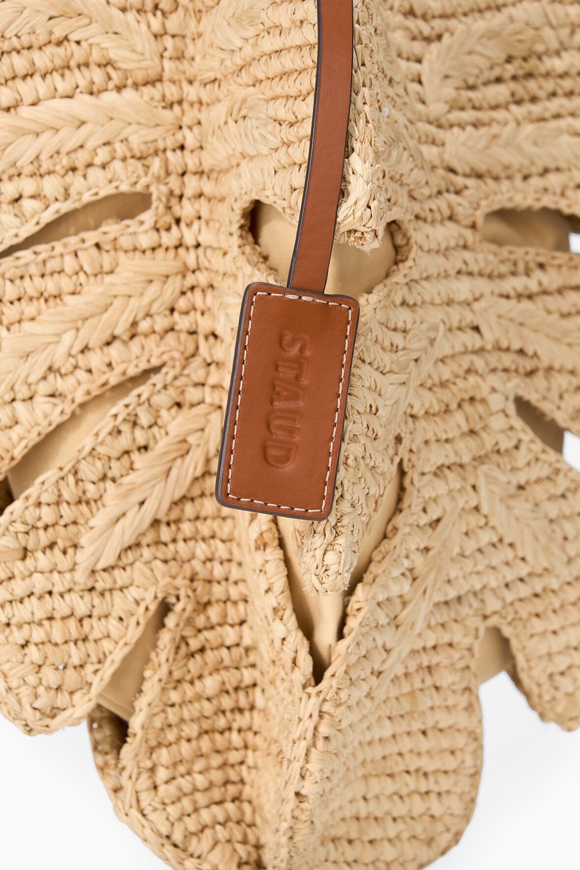 PALM RAFFIA BAG | NATURAL TAN