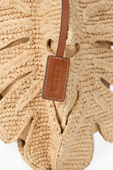 PALM RAFFIA BAG | NATURAL TAN
