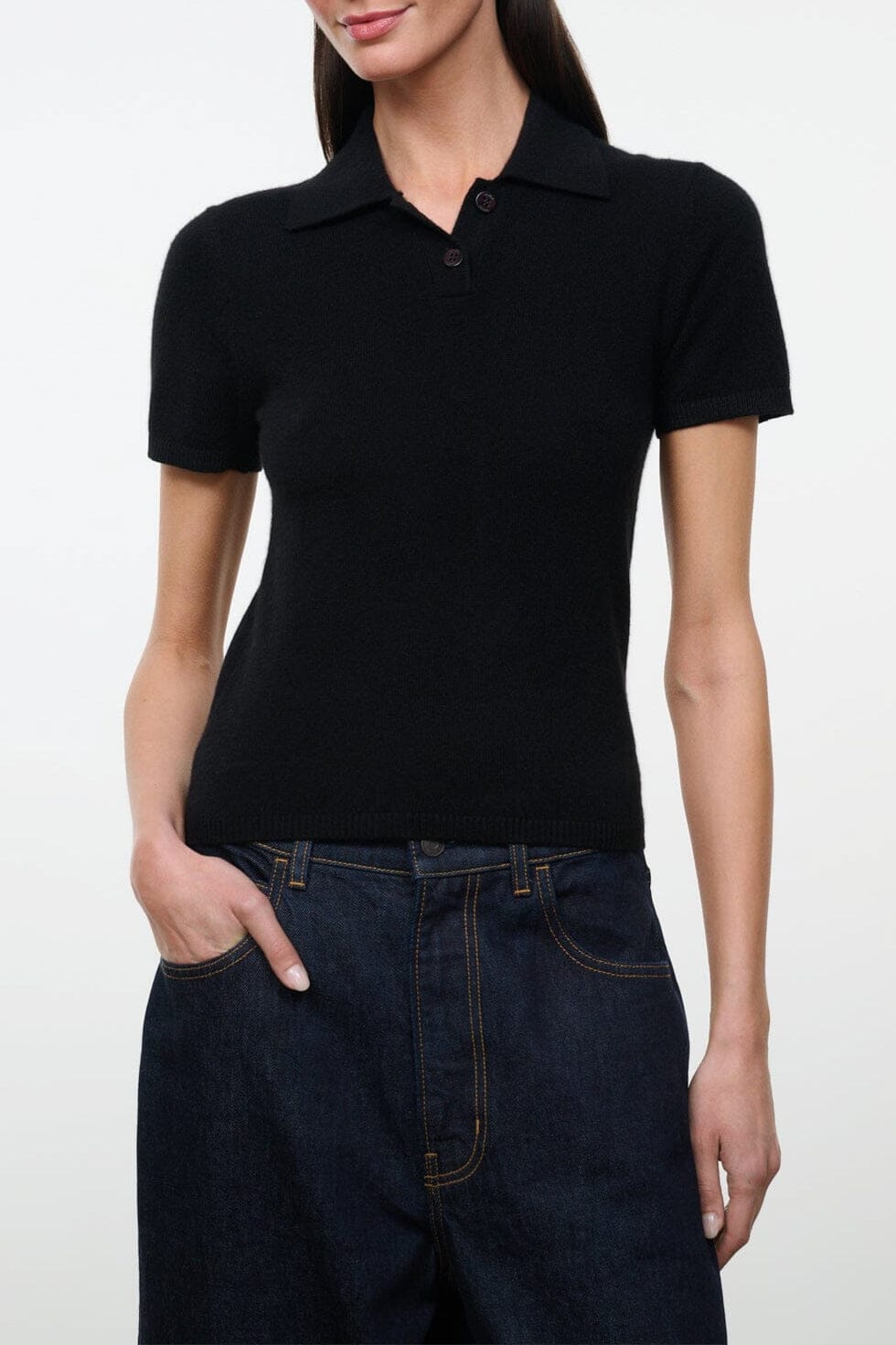 GINO CASHMERE SWEATER | BLACK
