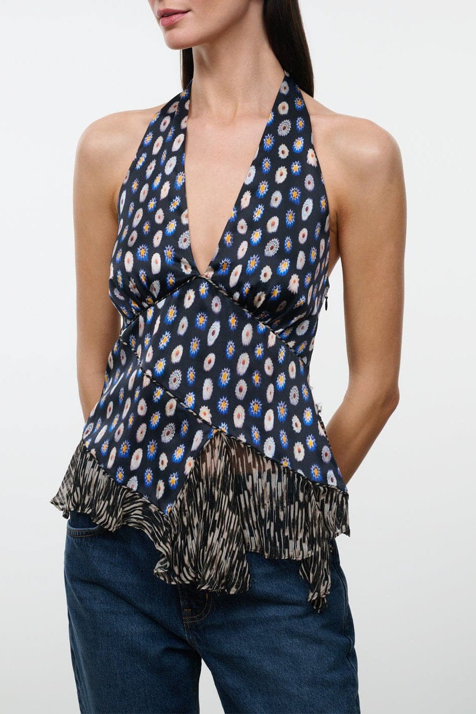 MAEVA SILK TOP | GLASSWORK MULTI